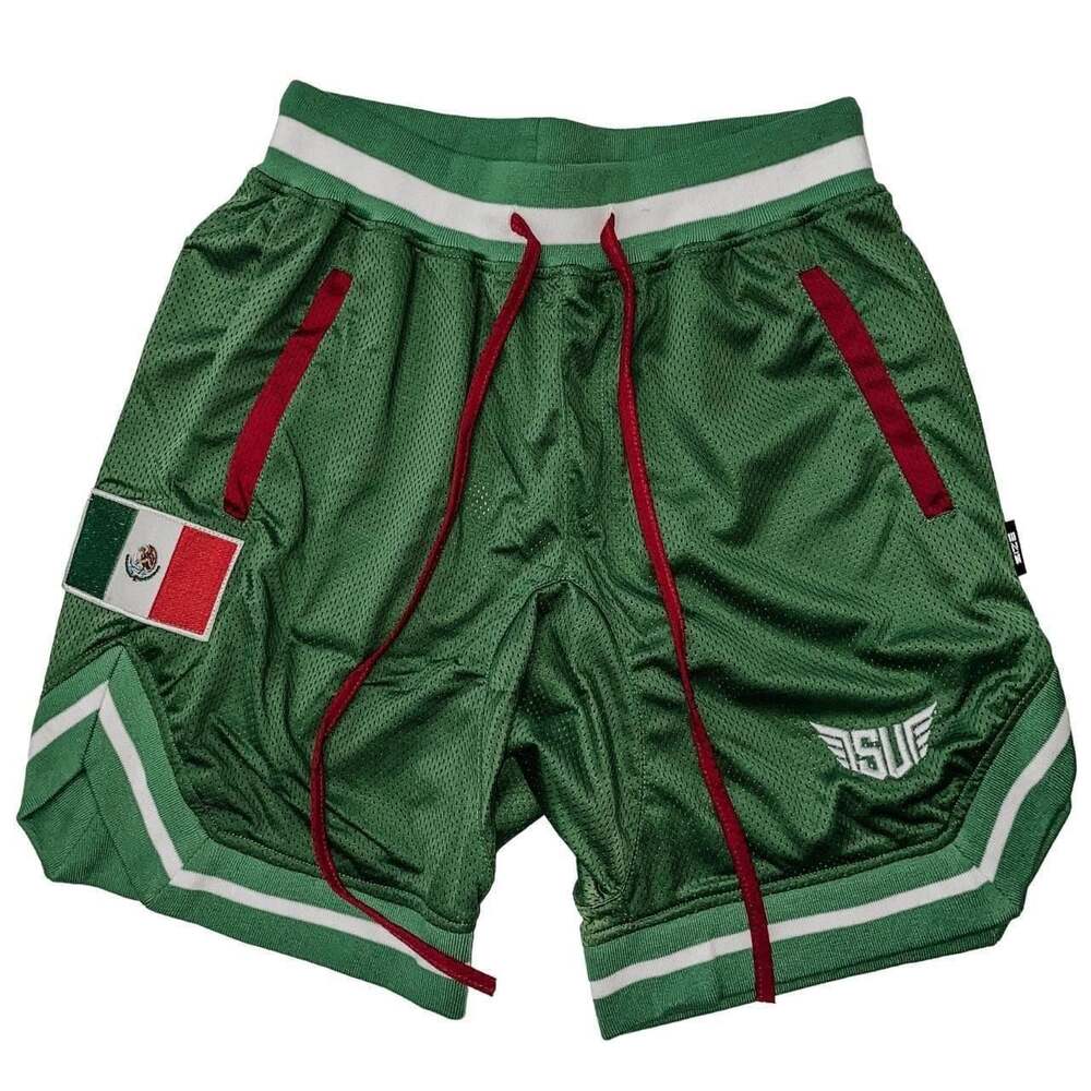 Size Up Apparel SU Throwback Mexico Mesh Shorts